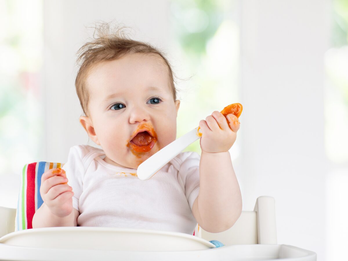 Alimentation des bébés : introduction des aliments solides